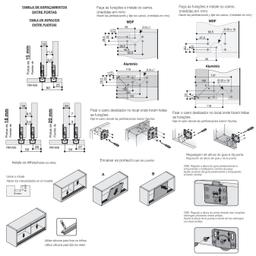 Imagem 3 do Kit Porta Correr Kit Ro-22 Rometal 1 Porta