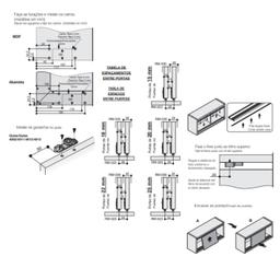 Imagem 3 do Kit Porta Correr Kit Ro-40 Rometal Original