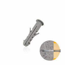 Imagem 1 do Bucha Nylon 10 Mm Com Aba 250 Peças