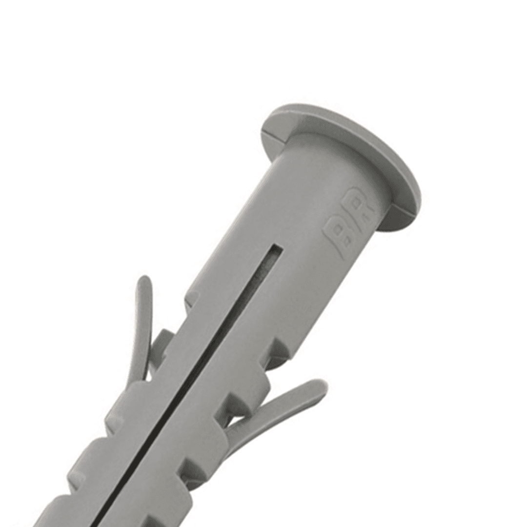Bucha Nylon 10 Mm Com Aba 250 Peças
