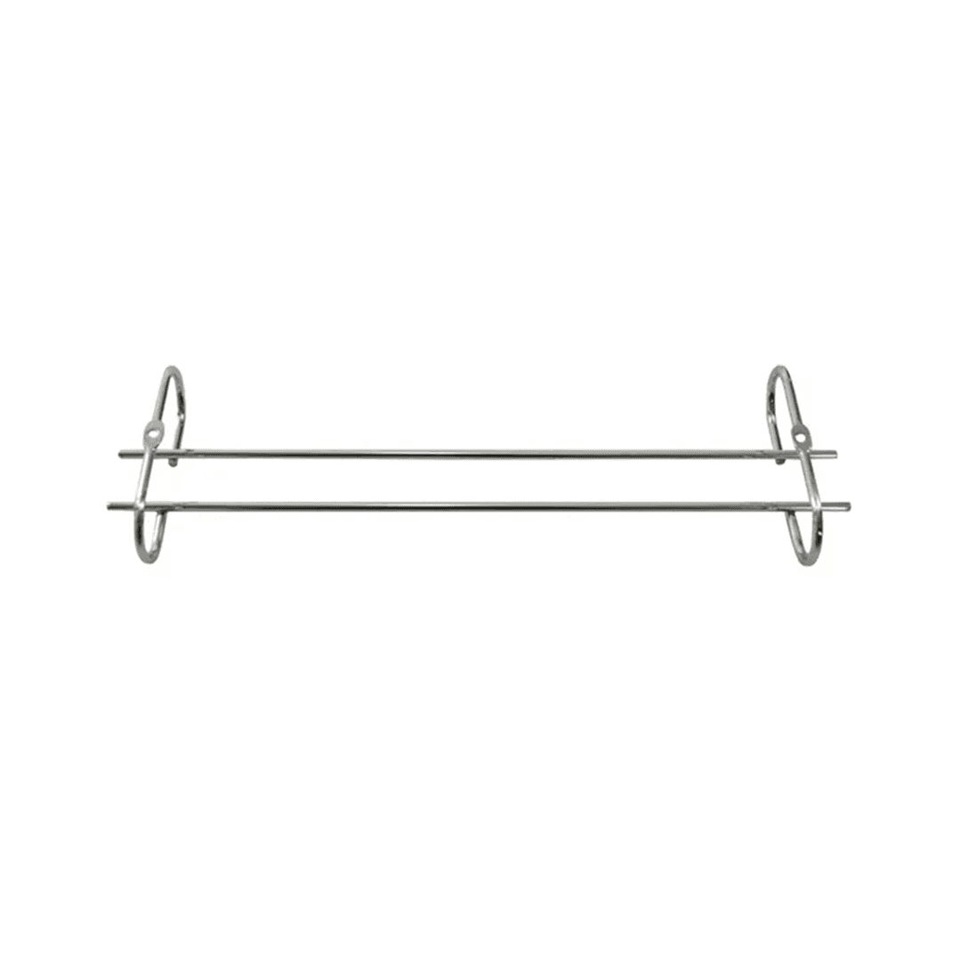 Porta Taça Reto 420 Mm Aço Cromado