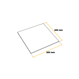 Imagem 3 do Feltro Quadrado 250 X 250 Mm Cinza