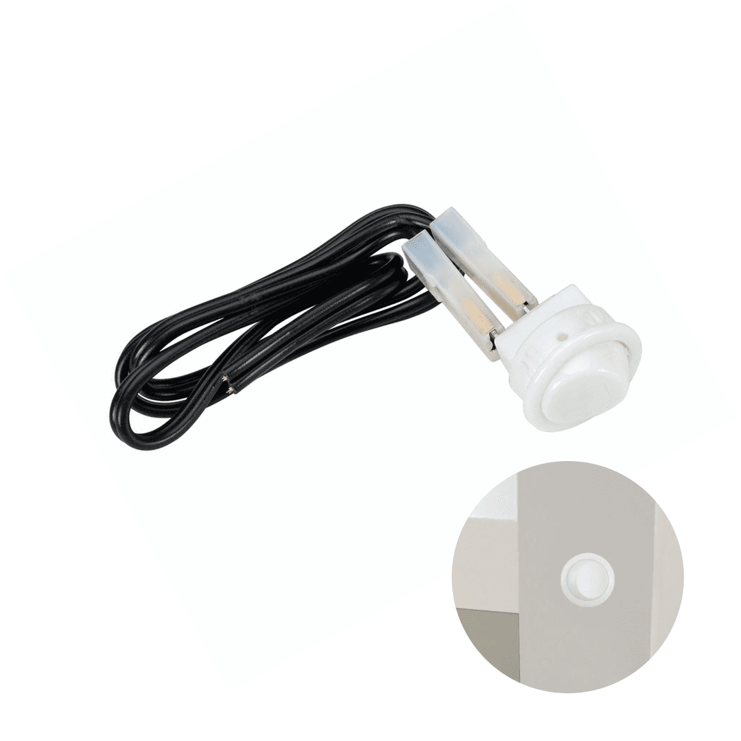 Interruptor Gota Branco Para Embutir