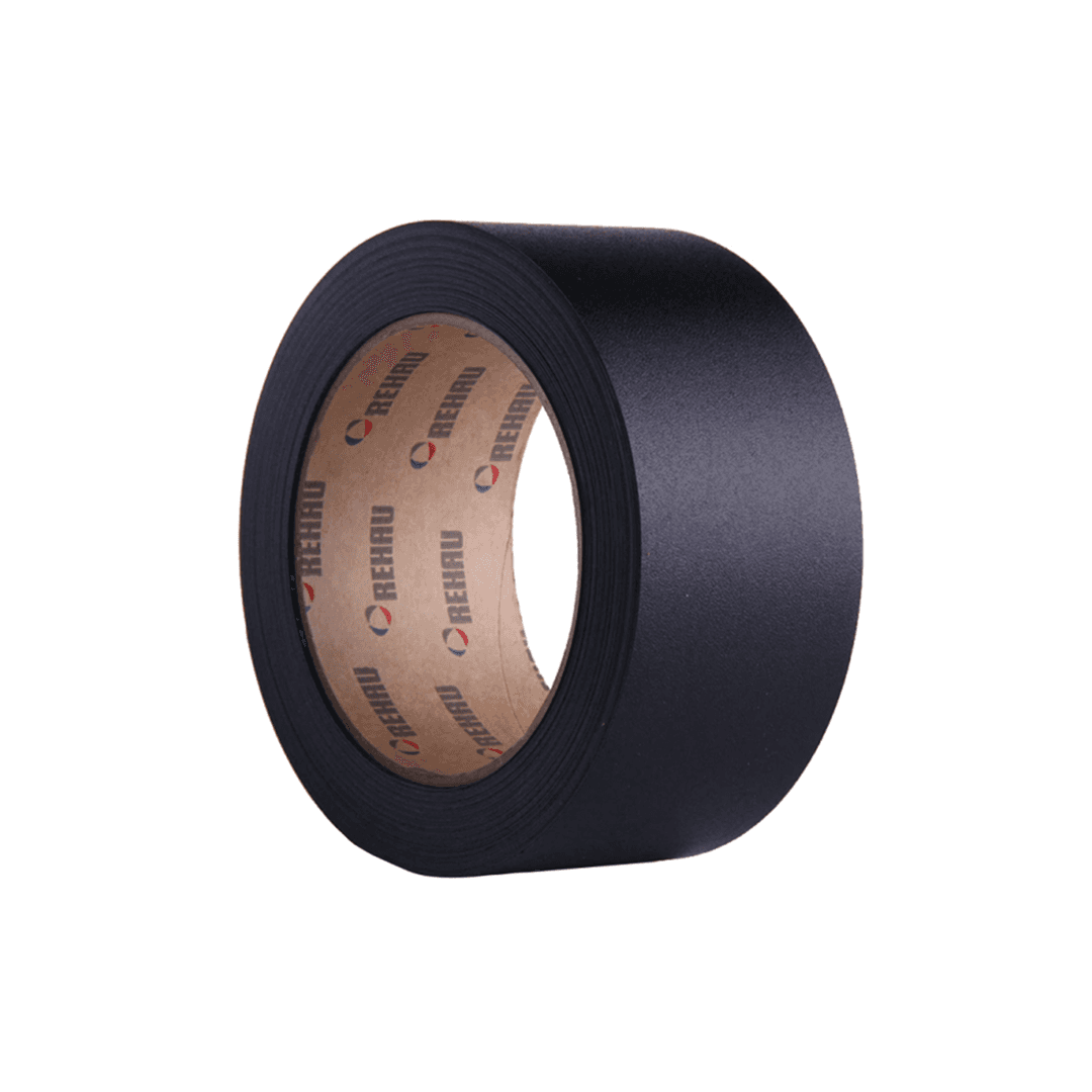 Fita Pvc Para Borda Preto Fosco 65mm Rolo de 20 Mts