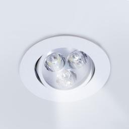 Imagem 5 do Luminária de Led Redonda Branco Frio 3w