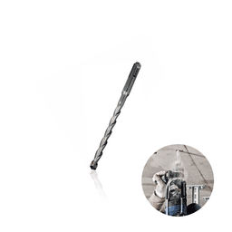 Broca de 10 X 160 Mm Em Metal Duro Com Encaixe Em Marteletes Sds Plus Para Concreto E Parede Mtx