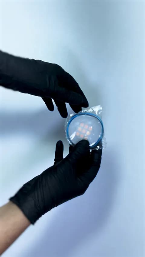 Imagem 4 do Luminária Point Pontual Circular de Acrílico 3000k Branco Quente Com 9 Super Leds Bivolt Nuze