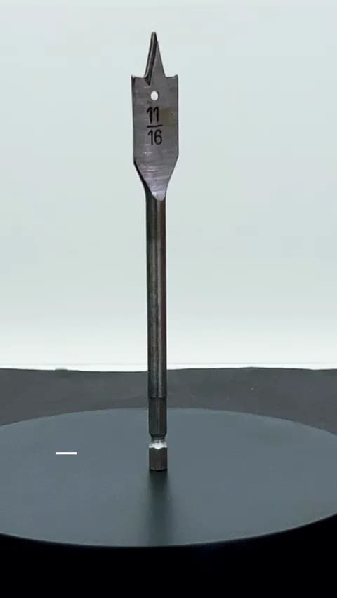 Imagem 5 do Broca Chata de 18 Mm Em Aço Resistente Com Haste Sextavada Para Madeira Ctc-01500018 Ctpohr