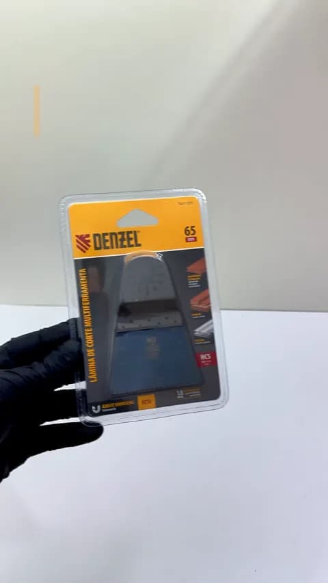Lamina de Corte Multiferramenta, Reta, Hcs, Para Madeira, 65 X 1,8 Mm, Dente Grosso, 1pc// Denzel