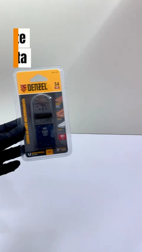 Imagem 5 do Lamina de Corte Multiferramenta, Reta, Hcs, Para Madeira, 34 X 1,4 Mm, Dente Fino, 1pc// Denzel