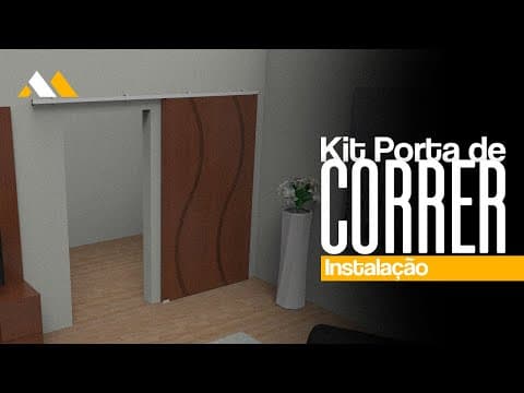 Kit Porta de Correr Evolution Alumínio