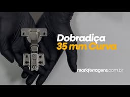 Imagem 1 do Dobradiça Mk 35mm Curva Comum Slide-on