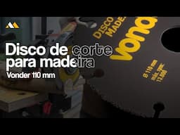 Imagem 1 do Disco De Corte Para Madeira 110 Mm Dmv 110 Vonder