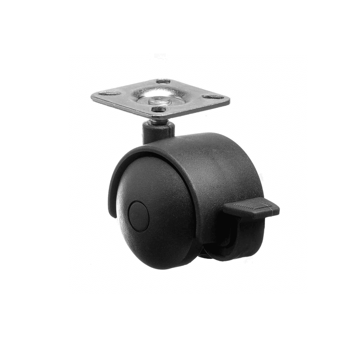 Rodizio Rodinha Para Moveis Ø50 Mm Com Freio Bigfer