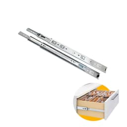 Corrediça Trilho Telescópico de 40 Cm H35 Light 30kg Hd