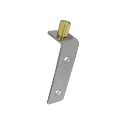 Pino Guia Porta Correr Curvo 90 Graus Latão 50 X 15 Mm