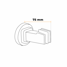 Imagem 5 do Prendedor de Porta Magnético Escovador