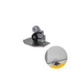 Guia Inferior Interna Para O Sistema de Porta de Correr Ss150+ Rometal