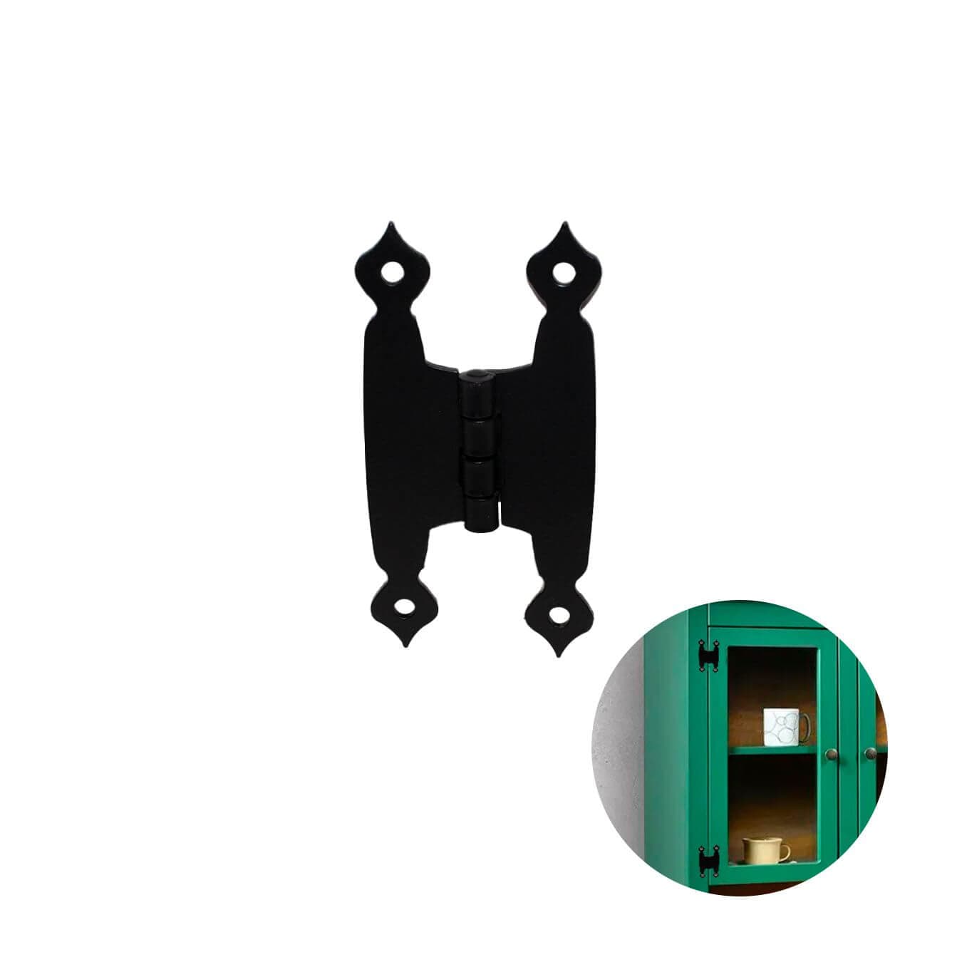 Dobradiça Para Porta de Móveis Envelhecidos E Rústicos