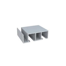 Trilho Superior Duplo Em Anodizado Para O Sistema Multi Rm199 Rometal
