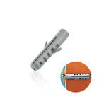 Bucha Plástica Cinza de 10 Mm Para Parede Pt1000 Peças