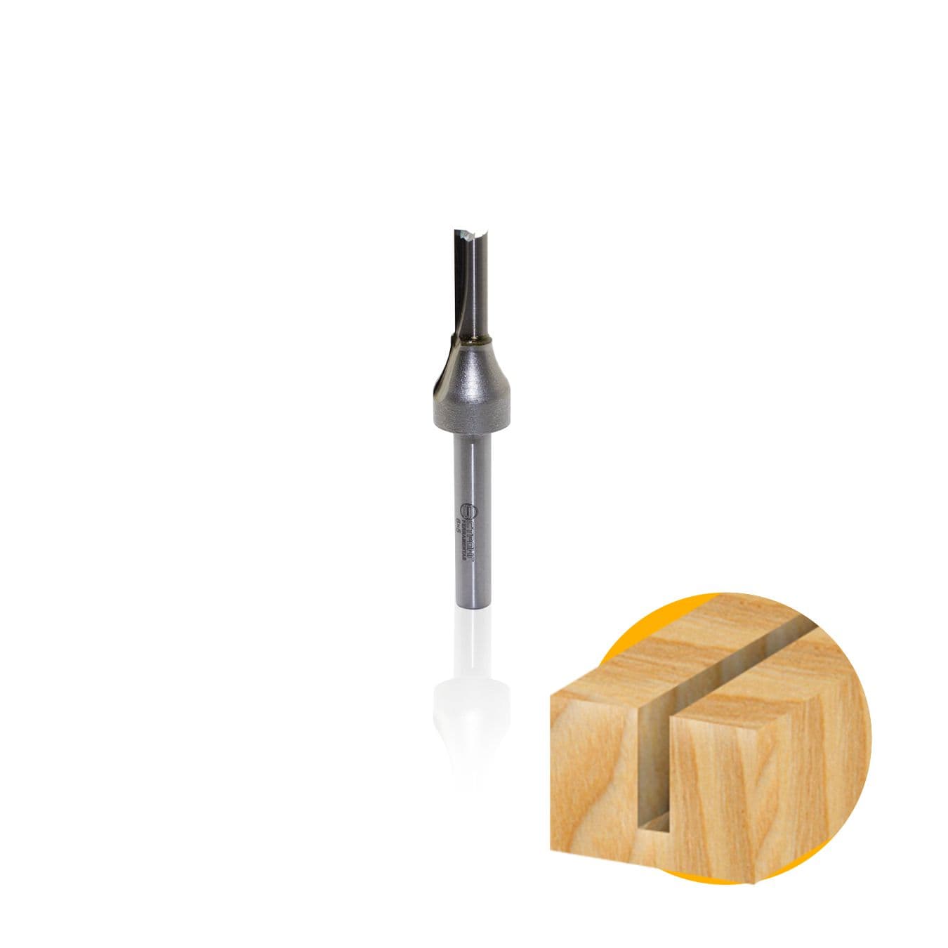 Fresa Tupia Manual Haste 6 Mm Corte 5 X 15 Mm Videa Integral