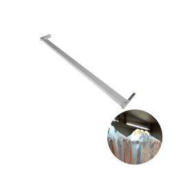 Cabideiro de Led de 80 Cm Em Alumínio Anodizado Com Sensor de Presença 6000k Branco Frio Blass