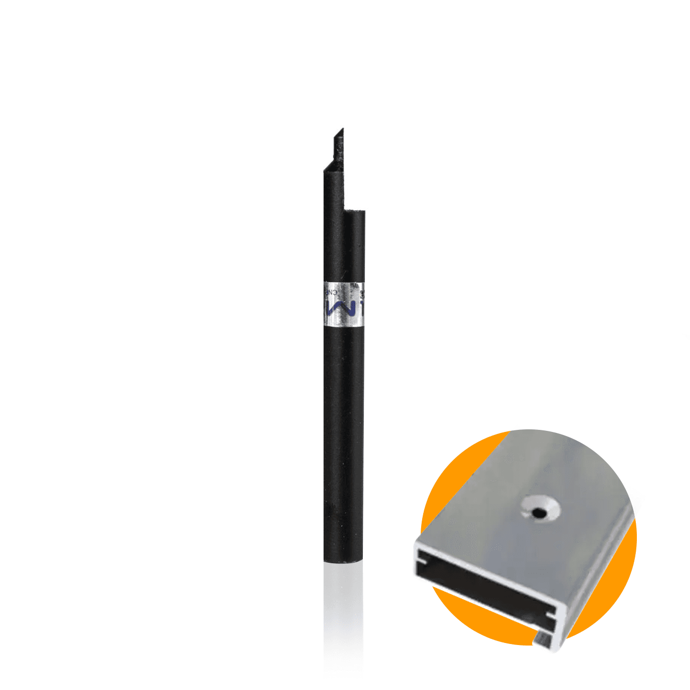 Broca Escariador Para Alumínio 45º Ø4 X 10mm Metali