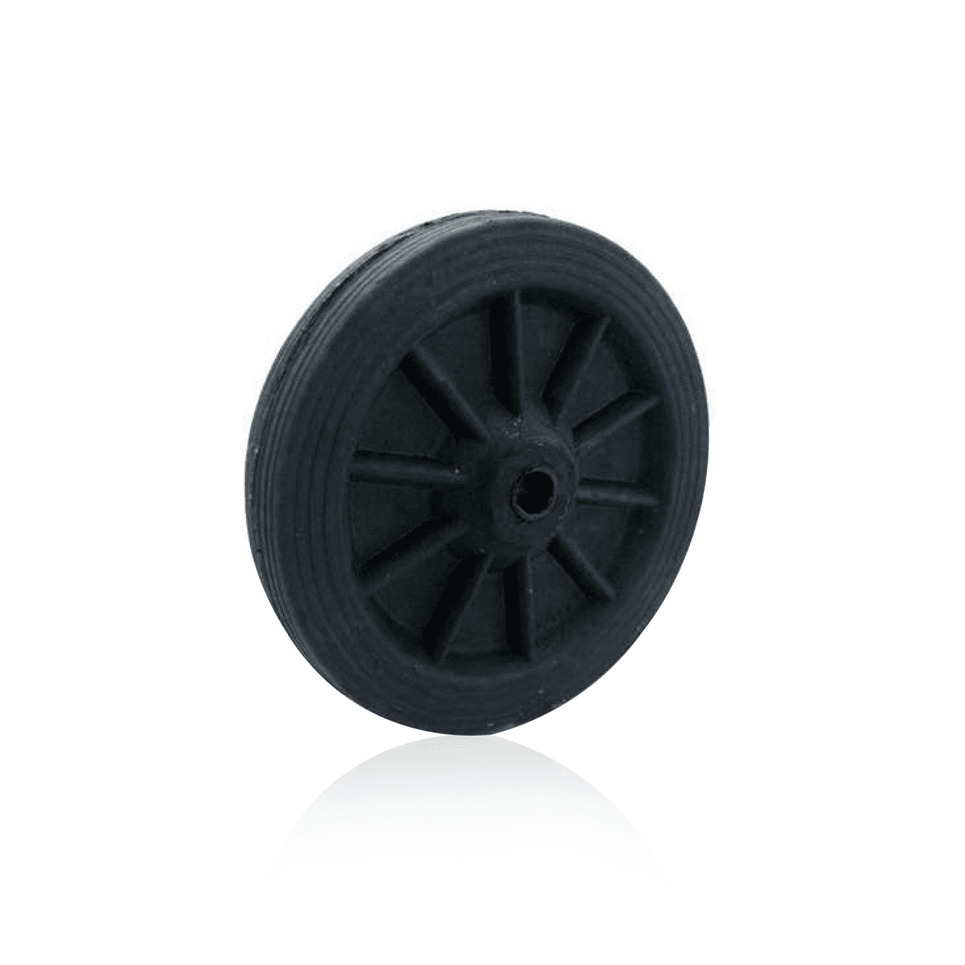 Roda Borracha Para Carrinho Ø220 Mm R9200 Bin