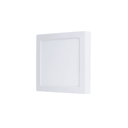 Painel Plafon de Led de 12w Luminária Quadrado de Sobrepor 6000k Branco Frio de 16 X 16 Cm Cristais de Luz