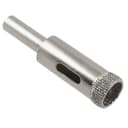 Serra Copo Ou Broca Diamantada de 06 X 55 Mm Com Haste Cilíndrica Para Furar Vidro E Cerâmica Sparta