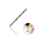 Kit Jogo de Brocas de 2,5 Mm Em Aço Rápido Polido Para Metal Com 10 Brocas Ctc-01700025 Ctpohr