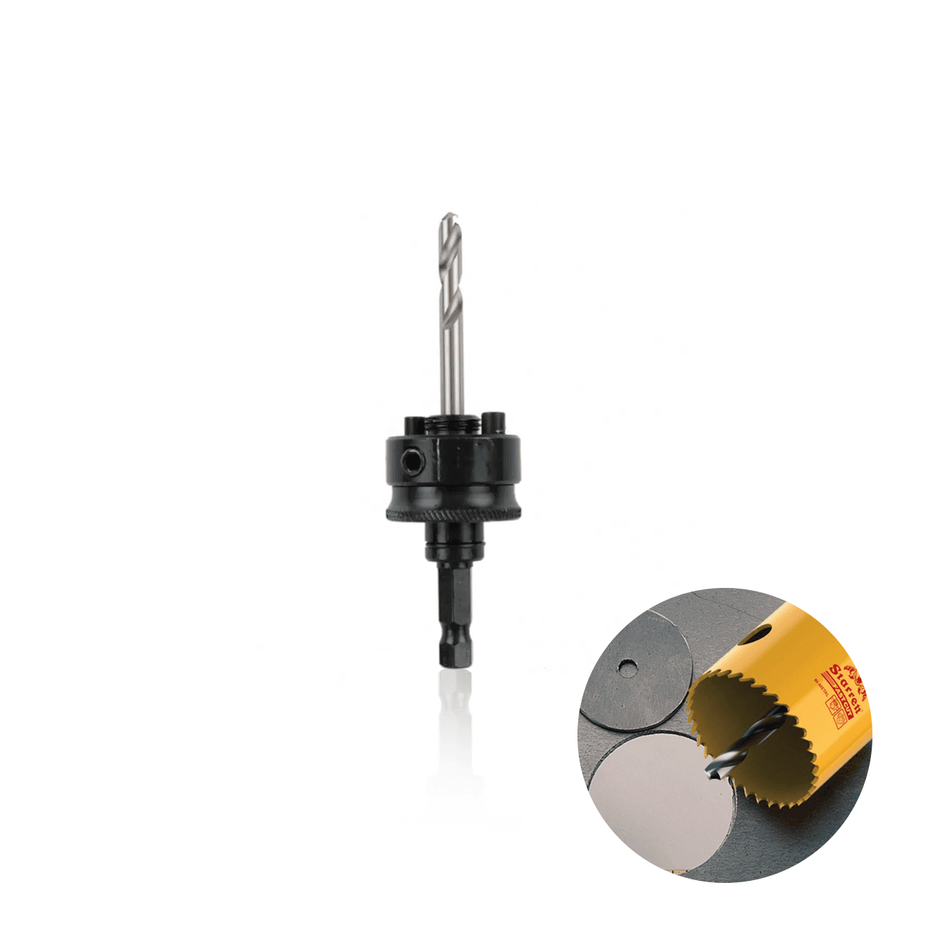 Mandril A2e Para Serra Copo Original Starret 32-210 Mm