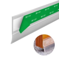 Veda Porta Adesivo Transparente Para Evitar Entrada De Bichos - 80 Cm