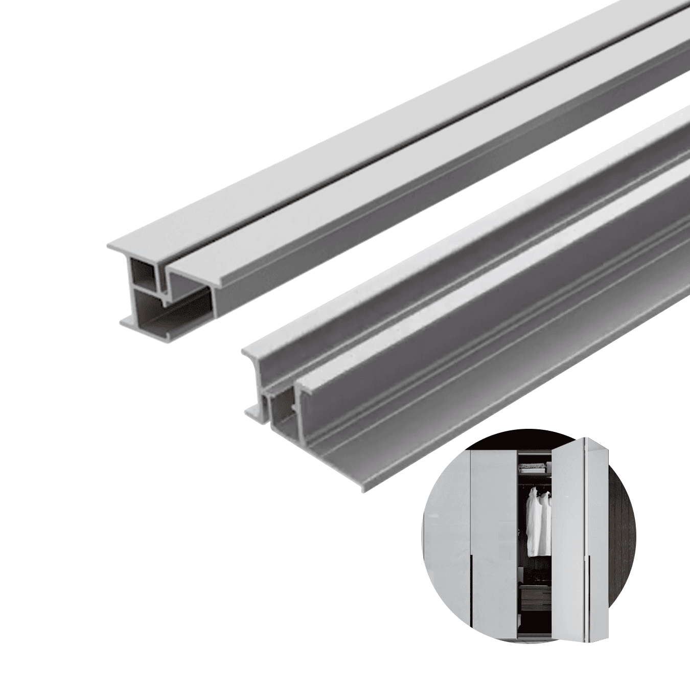 Trilhos Supremo Superior Rm-269 E Inferior Rm-270 Com 3 Metros