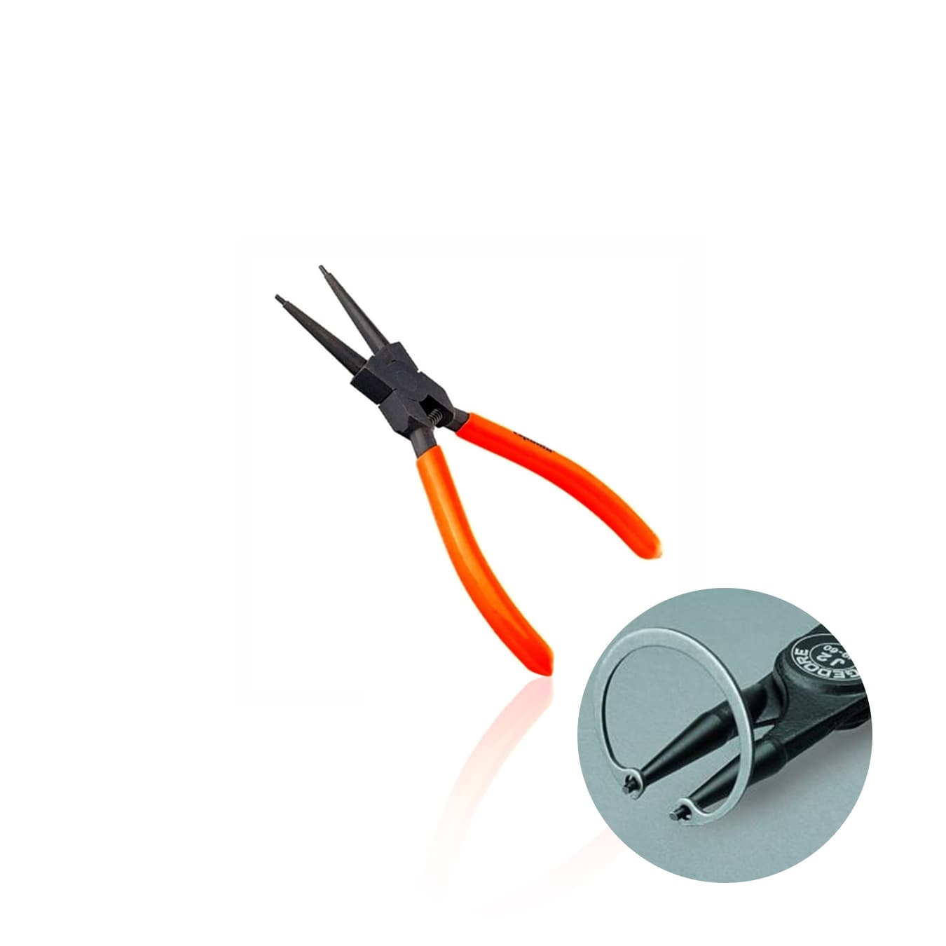 Alicate Para Anéis Interno Com Bico Reto 150 Mm Mtx