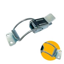 Fecho de Ação Rápida 81 Mm Mola Curva Grande Aço Galvanizado