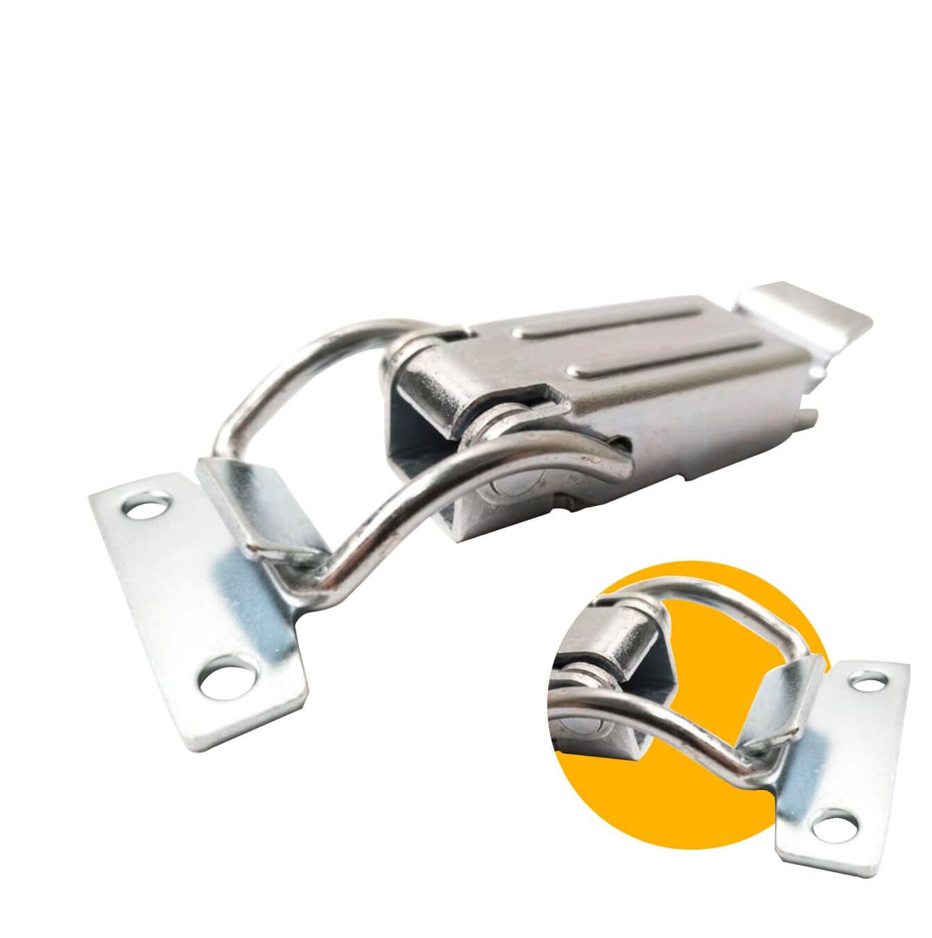 Fecho de Ação Rápida de Tamanho Grande Com Mola Curva 109 Mm