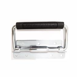 Alça Retrátil 90° Com Mola Base Inteiriça Emborrachada Altura 10,5 Mm