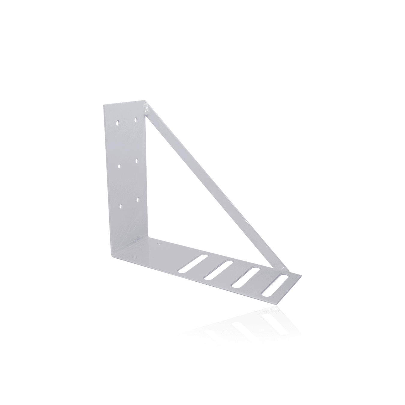 Cantoneira Aço Para Fixação Lado Direito 7 X 17 X 20 Cm Branco