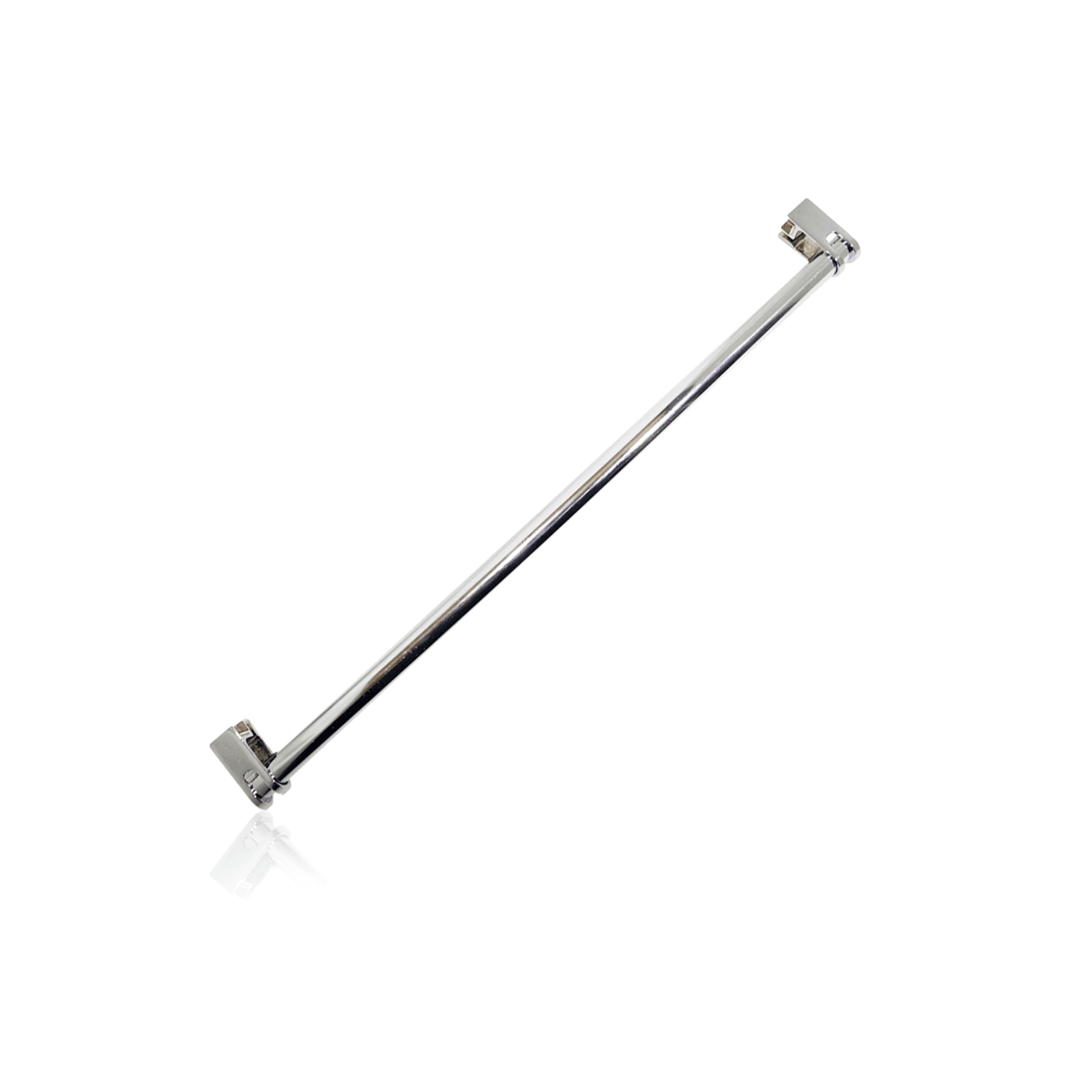 Tubo Porta Toalha E Outras Sustentações 5/8" 450 Mm Com Suportes