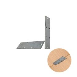 Chapa Suporte 3 X 10 Cm Para Junção Zincado