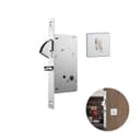 Fechadura Em Inox Para Porta de Correr de Banheiro 950 Wc Stam