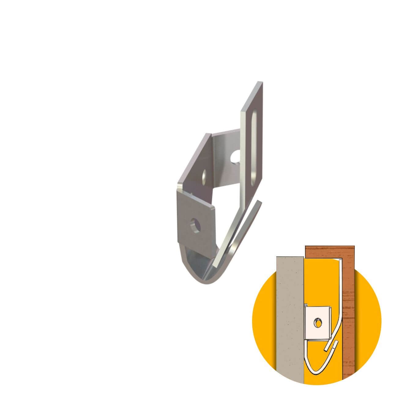 Suporte Em Zinco Para Painel de Tv