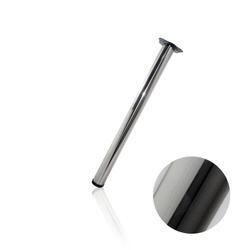 Pé Para Mesa Cilindrico Ø60 X 71 Cm Cromado