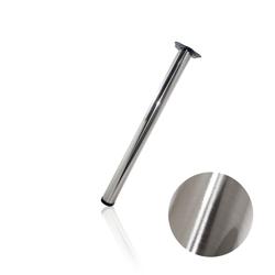 Pé Para Mesa Cilindrico Ø60 X 75 Cm Escovado