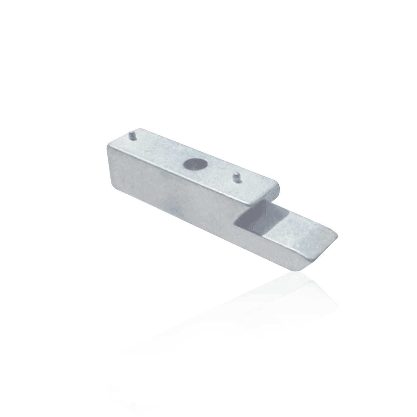 Conector Oculto Para Fácil Montagem 8,5 X 9,2 X 43 Mm Zinco Branco