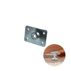 Chapa de Fixação de 5/16 Pol Para Sapata Ou Pé Nivelador Mk