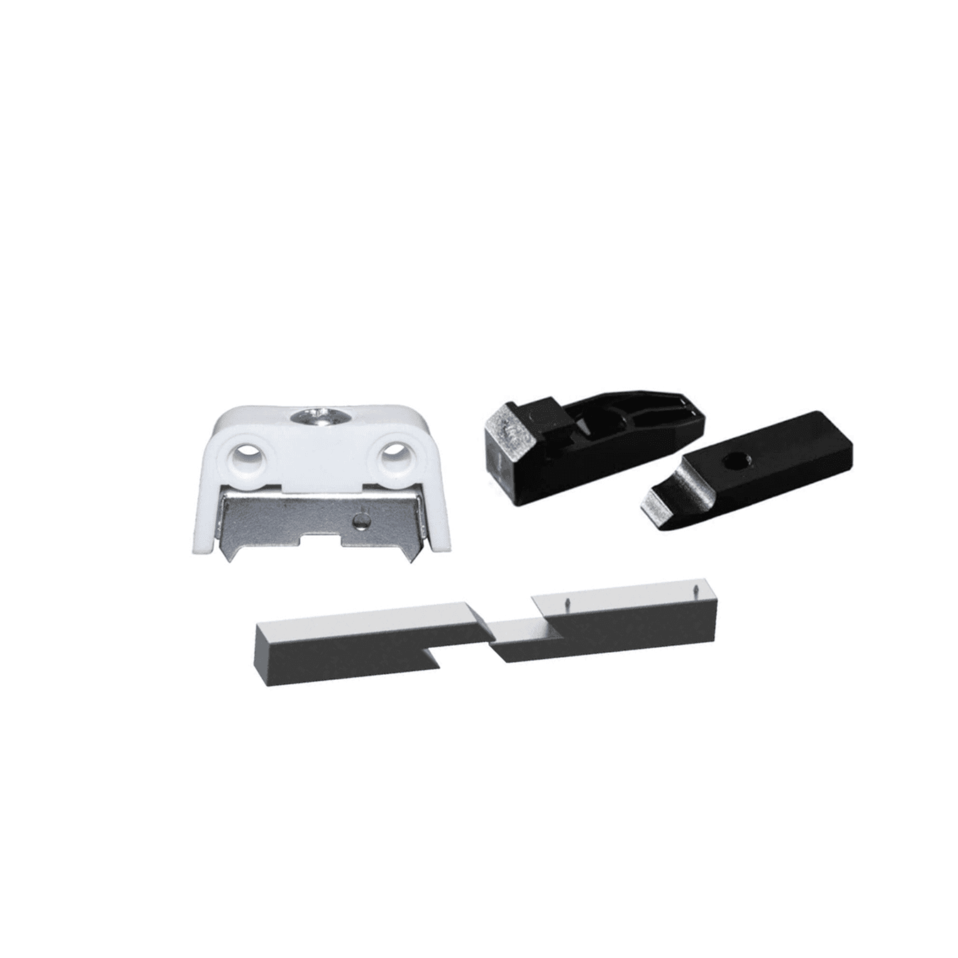 Conector Oculto 8,5 X 9,2 X 38 Mm Zincado Para Montagem Rápida De Móveis E Peças Mdf