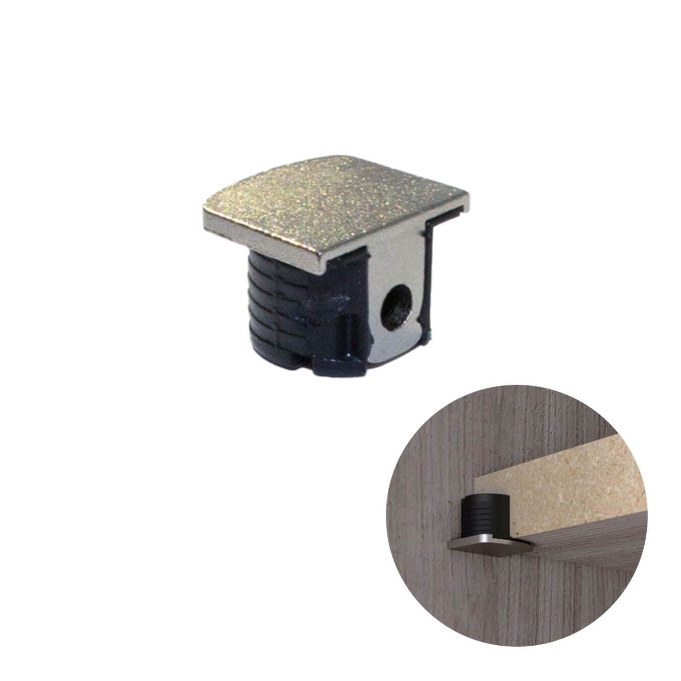 Dispositivo de Montagem Vb 52 Em Zamac E Polimero 15 Mm